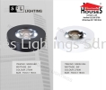 SD002 - 5W BK WH LED-WW SURFACE Led Surface Downlight