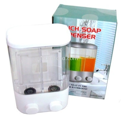 XG03A-2 DOUBLE SOAP DISPENSER