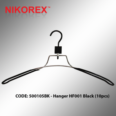 500105BK - Hanger HF001 Black (10pcs)