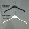 500107BK / 500107WH - Hanger W005 (10pcs) Plastic Hanger HANGERS