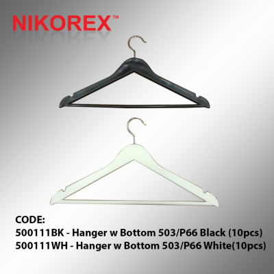 500111BK/500111WH - Hanger w Bottom 503/P66
