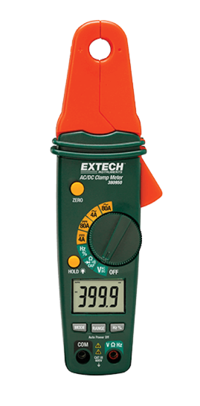 EXTECH 380950 : 80A Mini AC/DC Clamp Meter