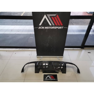 Mercedes benz W205 C63 rear diffuser