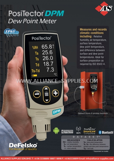 DEFELSKO Positector DPM- Dew Point Meter