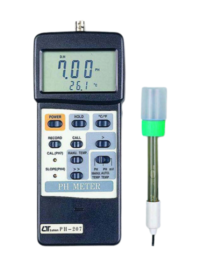 LUTRON PH-207 PH Meter, RS-232