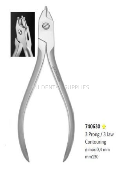 3 PRONG PLIER 130MM, #740630, CORICAMA