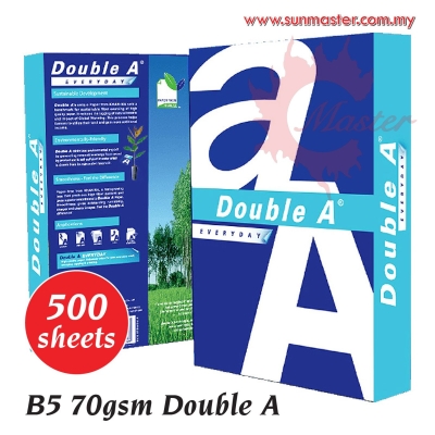 B5 70gsm Double A