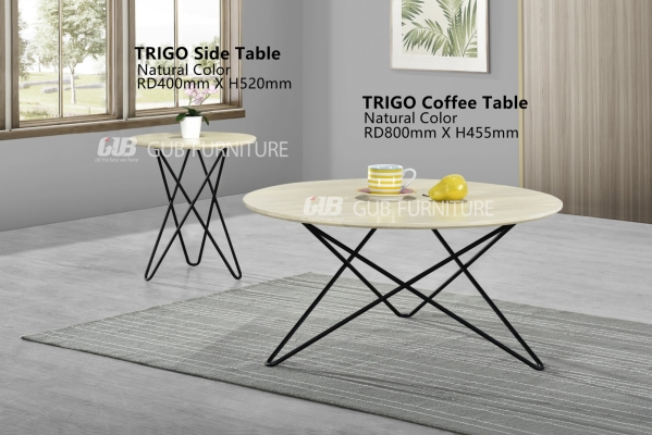 Trigo coffee and side table 