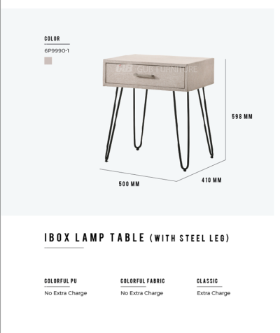 Ibox lamp table