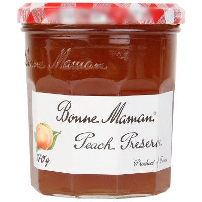 BONNE MAMAN PEACH JAM 370G