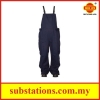 Flame Resistant Bib Overall Electric Arc-Flash Protection