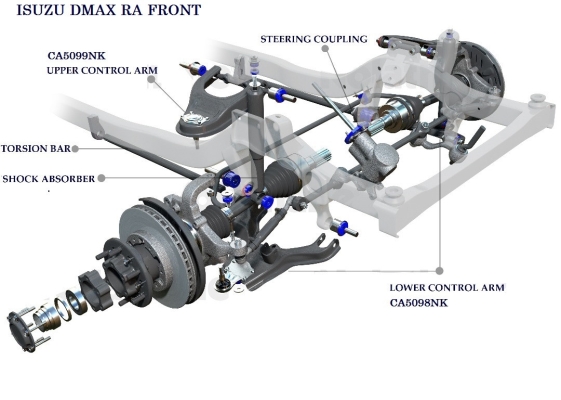 ISUZU DMAX RA FRONT SYSTEM