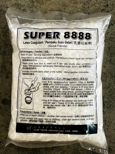 SUPER 8888 LATEX COAGULANT / PEMBEKA SUSU GETAH