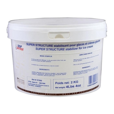 DGF SUPER STRUCTURE STABILIZER- ICE CREAM 2KG