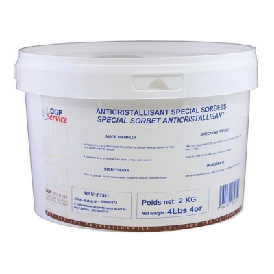 DGF ANTI CRISTALLISANT STABILIZER- SORBET 2KG