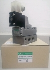 4F410-10-L-AC200V Pilot Operated 3, 4, 5-port Solenoid Valves Solenoid Valve CKD