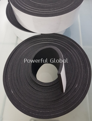 NBR Rubber Foam Tape With Adhesive Tape