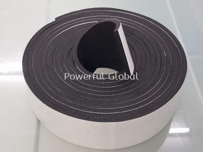 NBR Rubber Foam Tape With Adhesive Tape 3mm-50mm Thickness