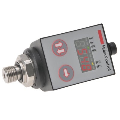 Huba Pressure Sensor 548 with display and programmable switching outputs