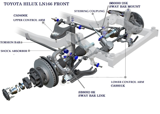 HILUX SR FRONT SYSTEM