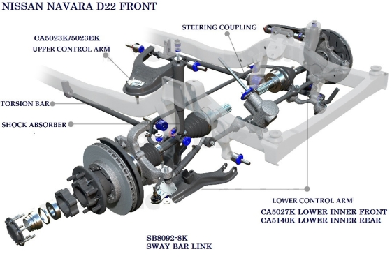 NAVARA D22 FRONT SYSTEM