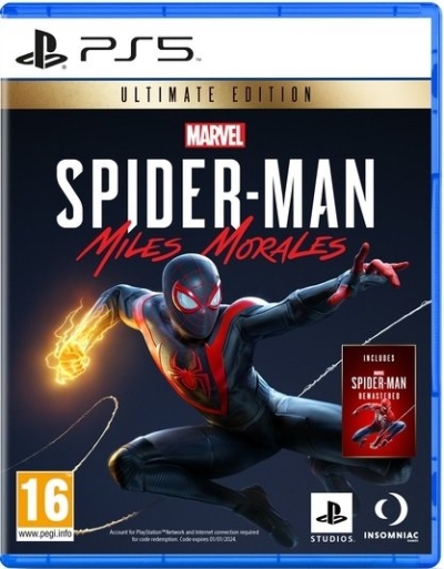 PS5 Marvel Spider-man Miles Morales Ultimate Edition