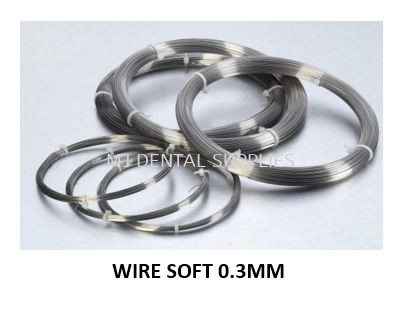STAINLESS STEEL ORTHODONTIC WIRE SOFT 0.30MM, K.C.SMITH