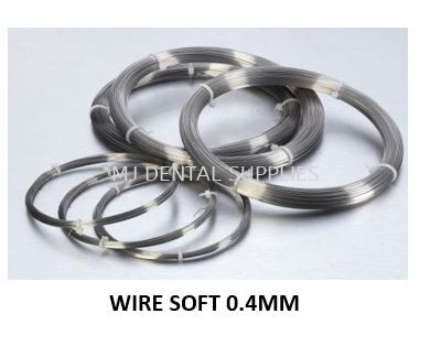 STAINLESS STEEL ORTHODONTIC WIRE SOFT 0.40MM, K.C.SMITH