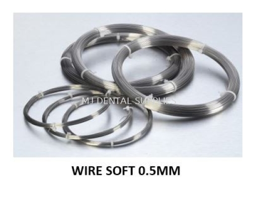 STAINLESS STEEL ORTHODONTIC WIRE SOFT 0.50MM, K.C.SMITH