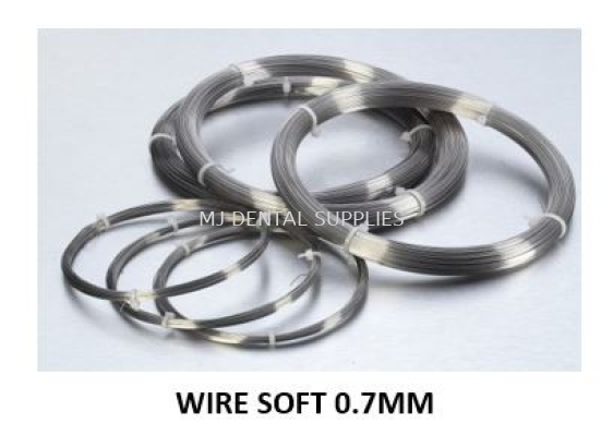 STAINLESS STEEL ORTHODONTIC WIRE SOFT 0.70MM, K.C.SMITH