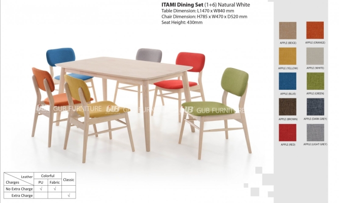 Itami dining set 