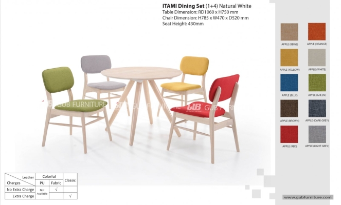 Itami dining set 