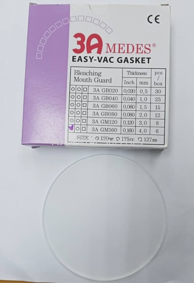 GASKET BLEACHING (SOFT) ROUND 120MM, THICKNESS 4.0MM, #GM160R120, 3A MEDES