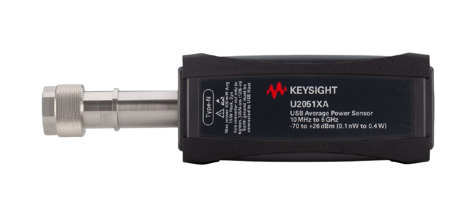 keysight u2051xa 10 mhz to 6 ghz usb wide dynamic range average power sensor