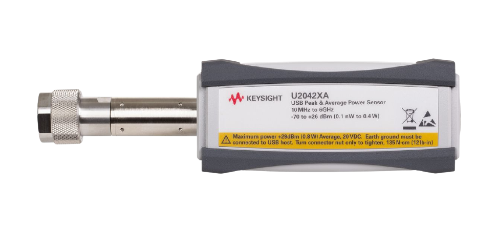 keysight u2042xa 10 mhz to 6 ghz usb peak and average power sensor