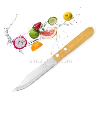 SY-MX021 FRUIT KNIFE WITH WOODEN HANDLE
