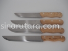 SY-KM9031 KITCHEN KNIFE WITH WOODEN HANDLE Knife Kitchen Tools Sinar