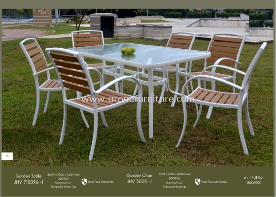 OUTDOOR SET 1+6 GARDEN SET(715096-1+3025-1)