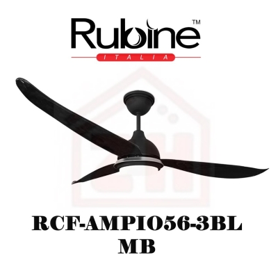 RUBINE Ceiling Fan RCF-AMPIO56-3BL