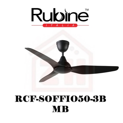 RUBINE Ceiling Fan RCF-SOFFIO50-3BL