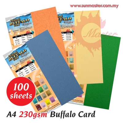 A4 Buffalo Card - Standard Color (100s)