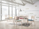 1+4 DINING SET Solid wood series Dining Set Arona