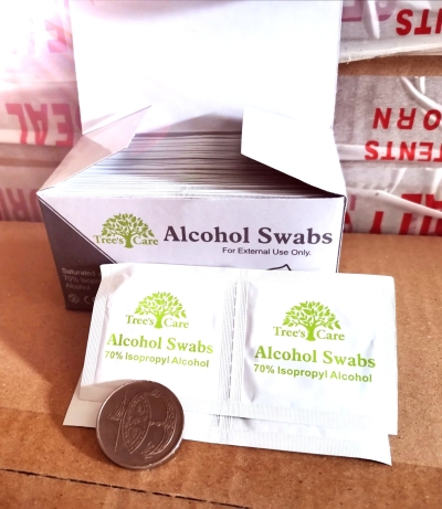 Tree's Care Alcohol Swab 100 PCS