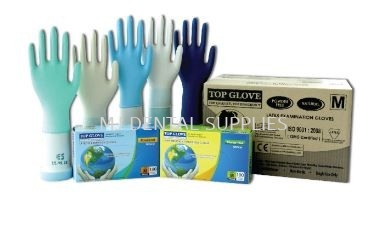 LATEX GLOVE, POWDERED, TOP GLOVE