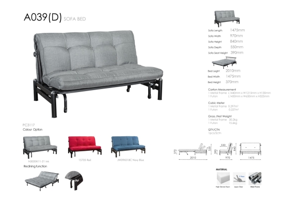 A039(D) sofa bed