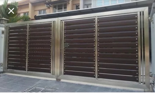 STAINLESS STEEL GATE