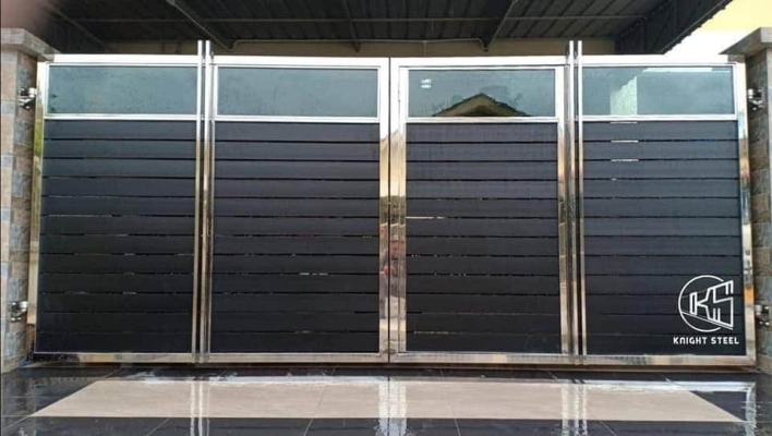 STAINLESS STEEL GATE