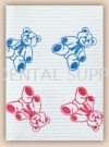 DENTAL BIBS 2PLY, TEDDYBEAR, #WEXTB, CROSSTEX Pediatrics Dentistry Material