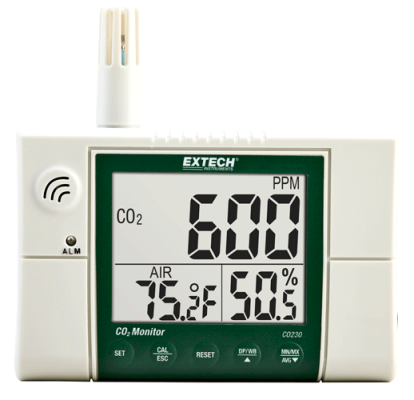 Carbon Dioxide (CO2) Meters - Extech CO230