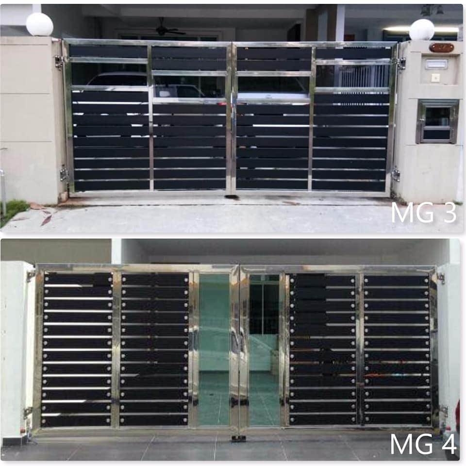 STAINLESS STEEL GATE